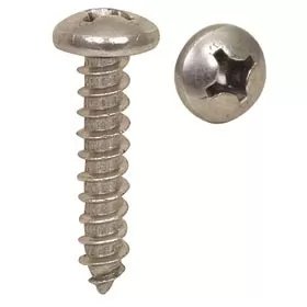 Stainless Steel Phillips Pan Head Screws - #10