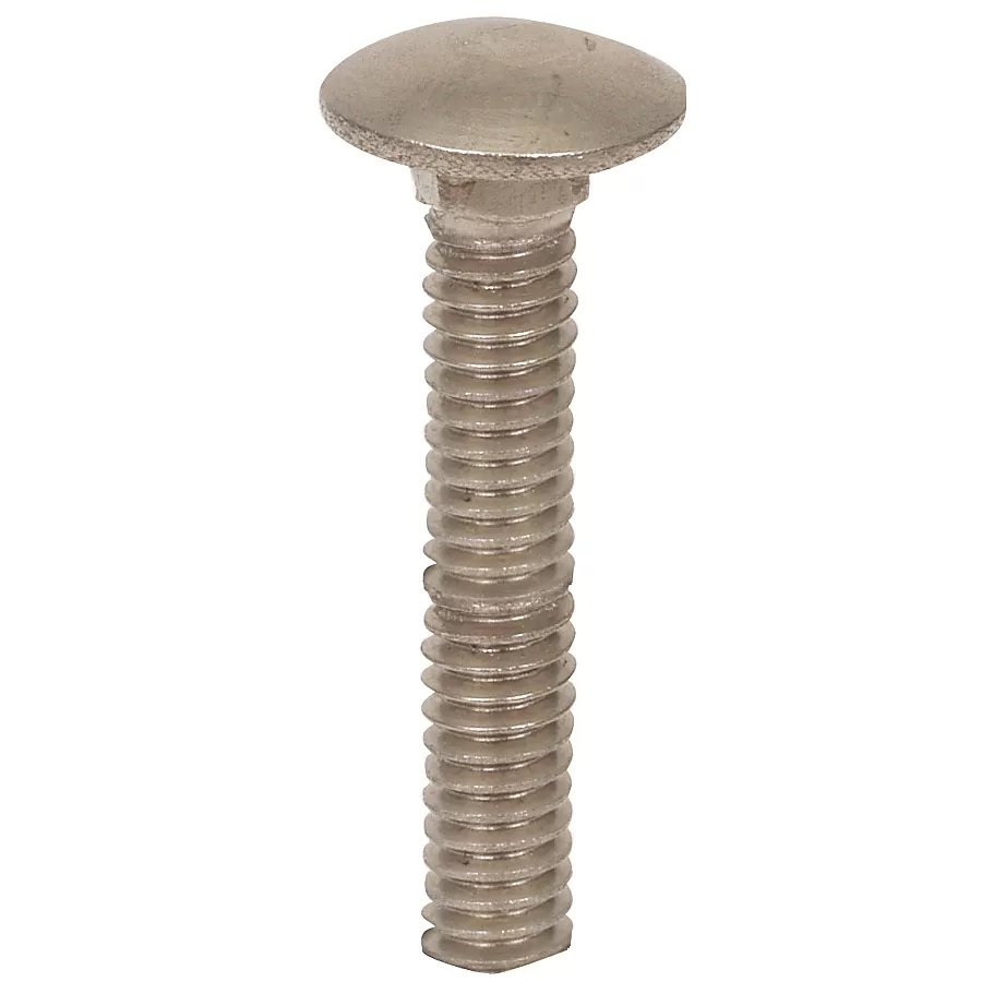 Stainless Steel Carriage Bolts - 1/4" x 1 1/2"