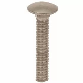 Stainless Steel Carriage Bolts - 1/4" x 1"