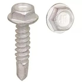 Stainless Steel SelfDrilling Hex Screw With Steel Point