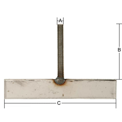 Stainless Steel 5/32" x 1" TBolt ONLY