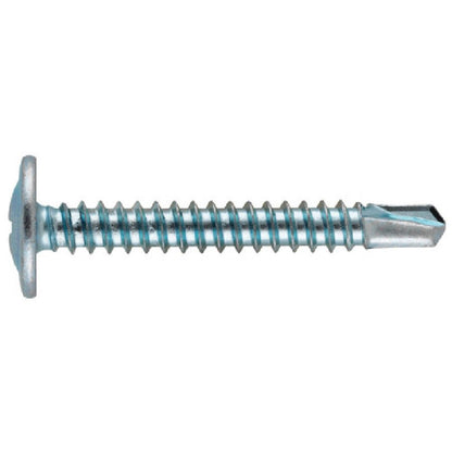 Hillman Truss Washer Head Self-Drilling Lath Screw, 100 Pack