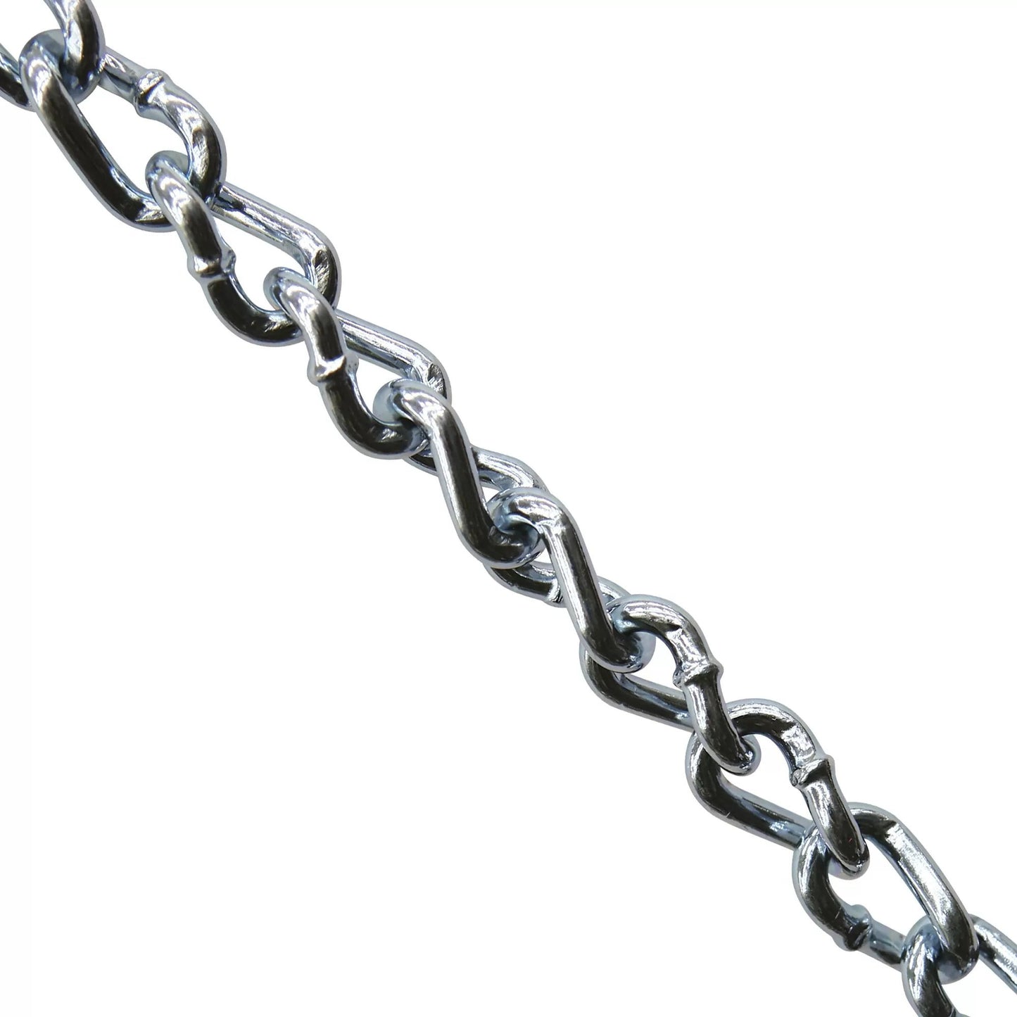 Campbell® 2/0 Twist Link Machine Chain, Zinc Plated