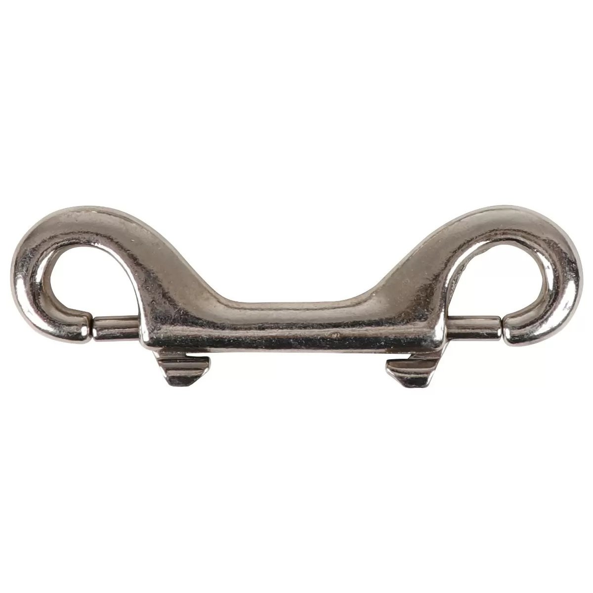 Snap Hooks - 4" Nickel Plated  Double End