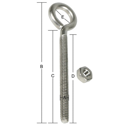 Stainless Steel Eye Bolt