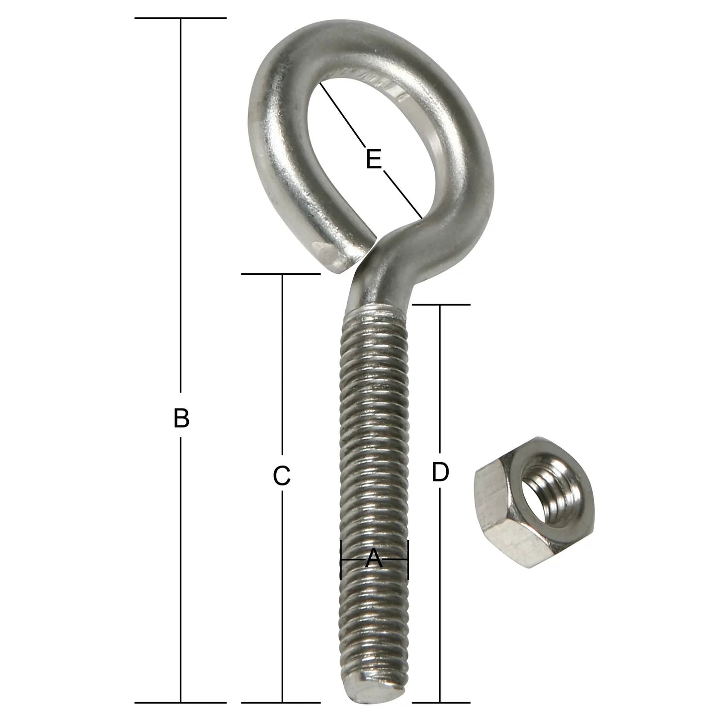 Stainless Steel Eye Bolt