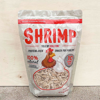 Fickle Fowl Feast 3 Pack Variety Packs - 10oz Shrimp, 10oz Mealworm, 10oz Minnow