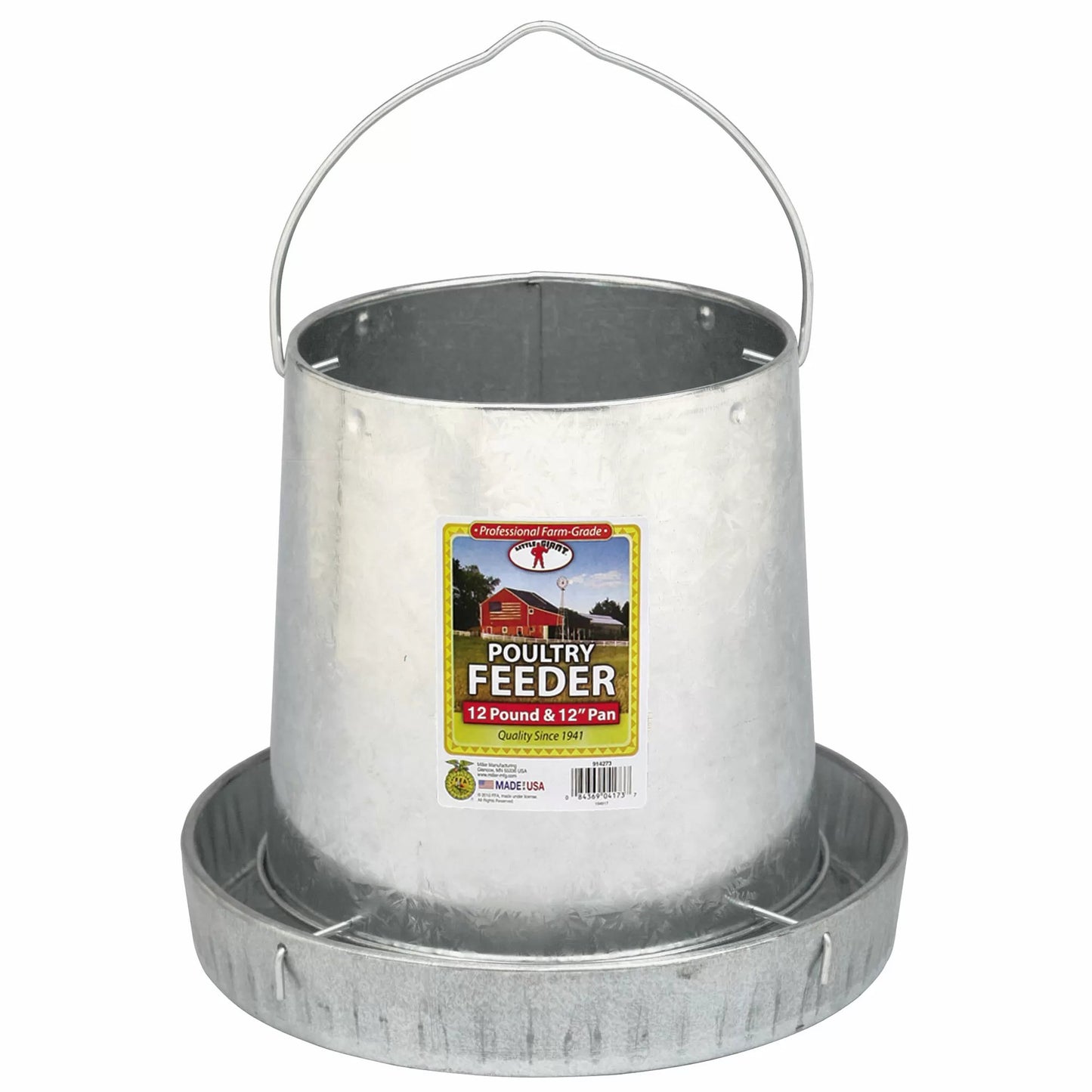 Little Giant® Galvanized Hanging Feeder - 12 lb. Feeder Tube