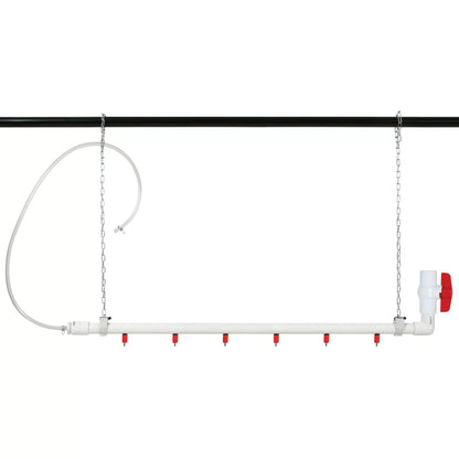 QC Supply® Hanging Tube Poultry Waterers