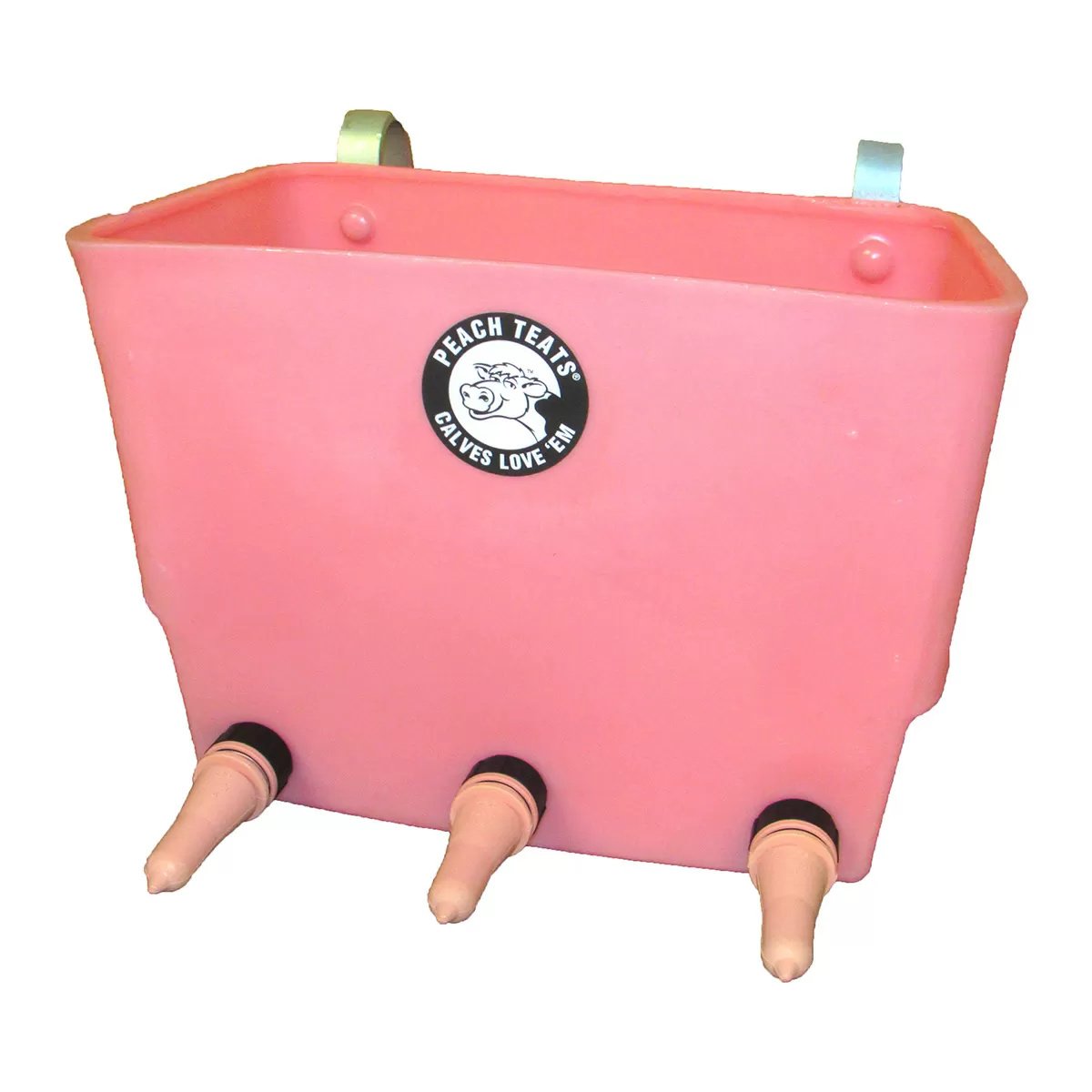 Peach Teat Complete Feeder - 3 Teat