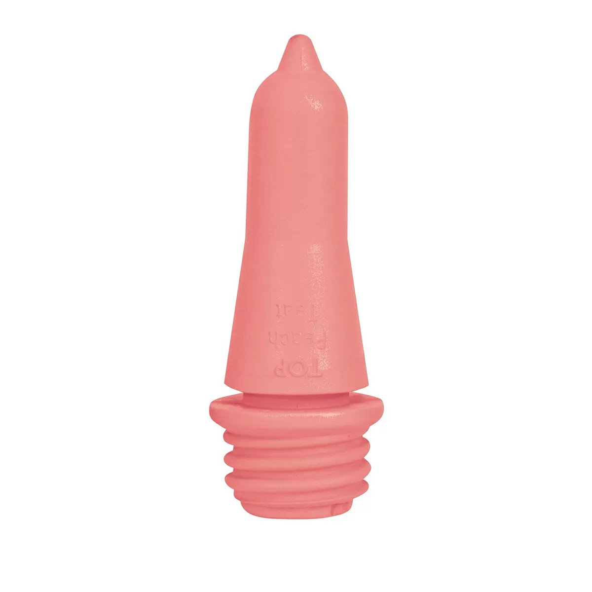 Peach Teat Pink Threaded Calf Nipple