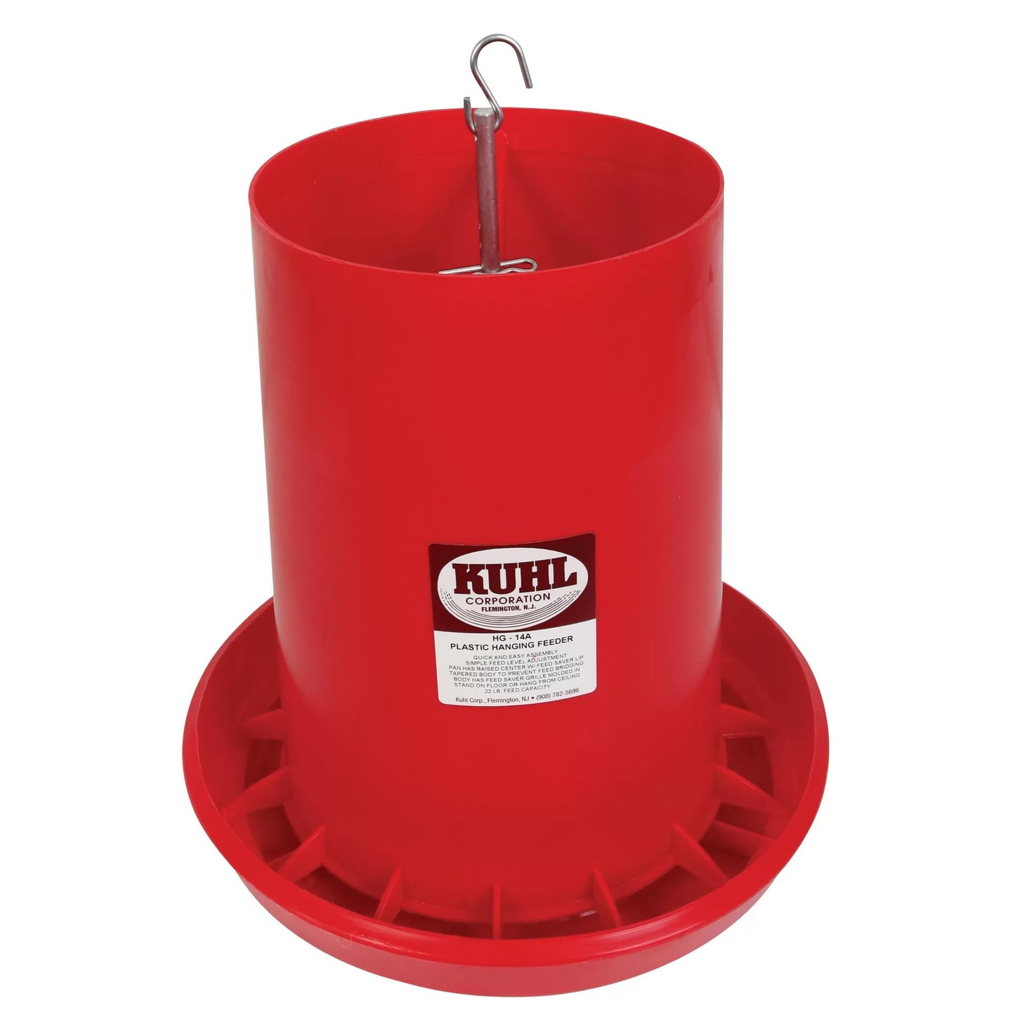 KUHL 22 lb. Hanging Feeders for Quail and Pheasant - 2 Per Set