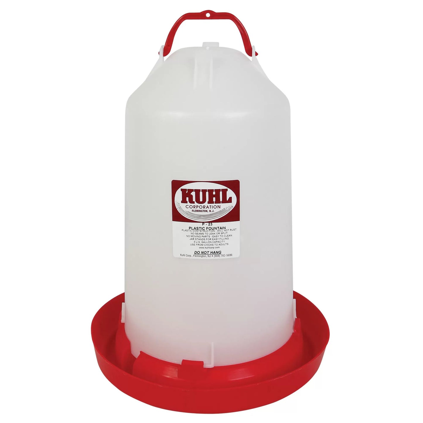 KUHL 3 Gallon Fountain - Complete (Case of 6)