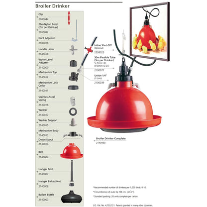 Plasson® Broiler Drinker