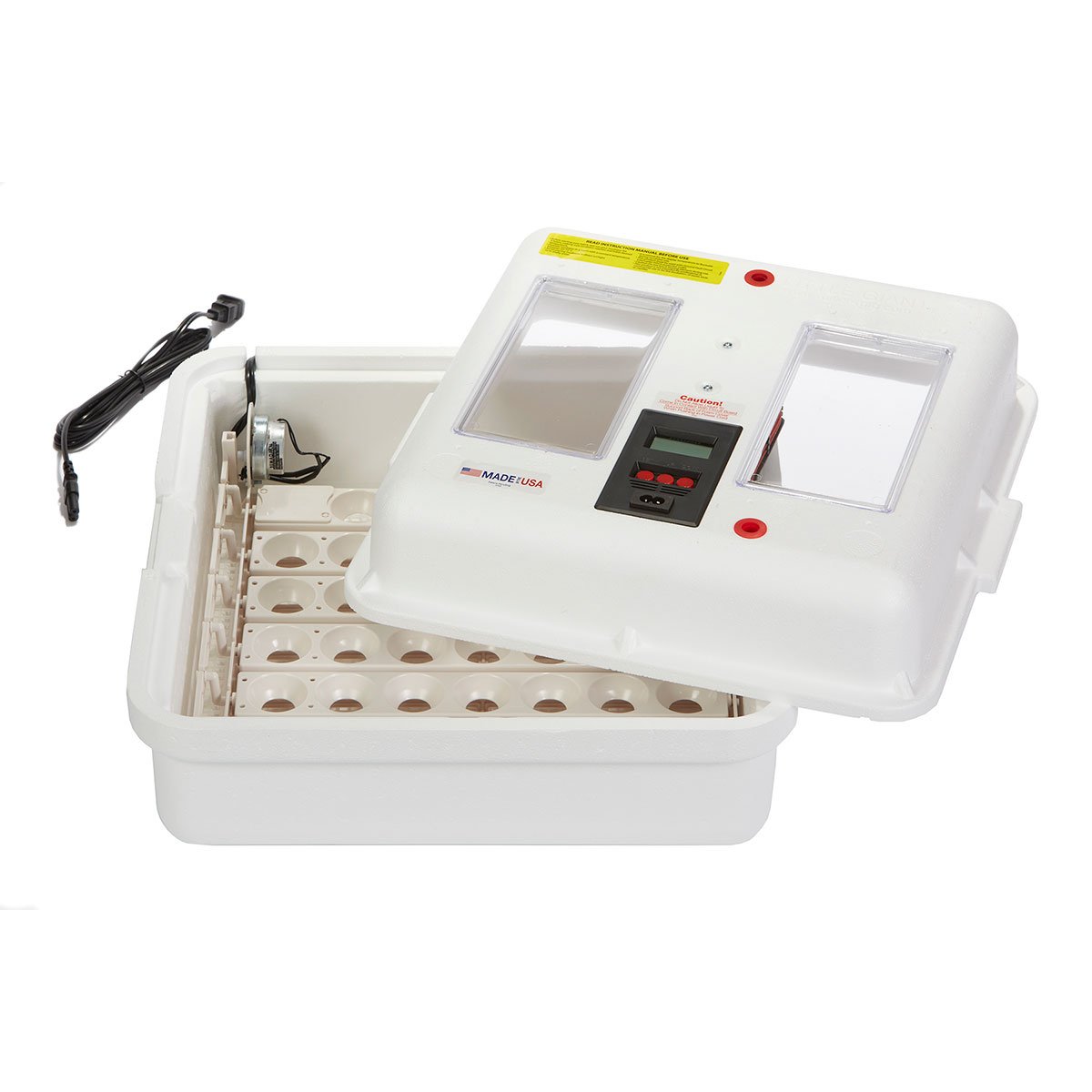 Little Giant Deluxe Incubator with Egg Turner