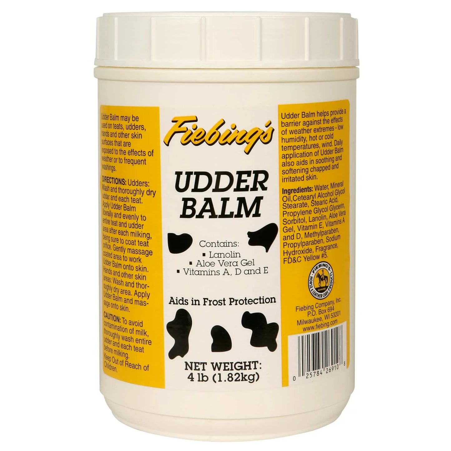 Fiebing's Udder Balm - 4 lb.