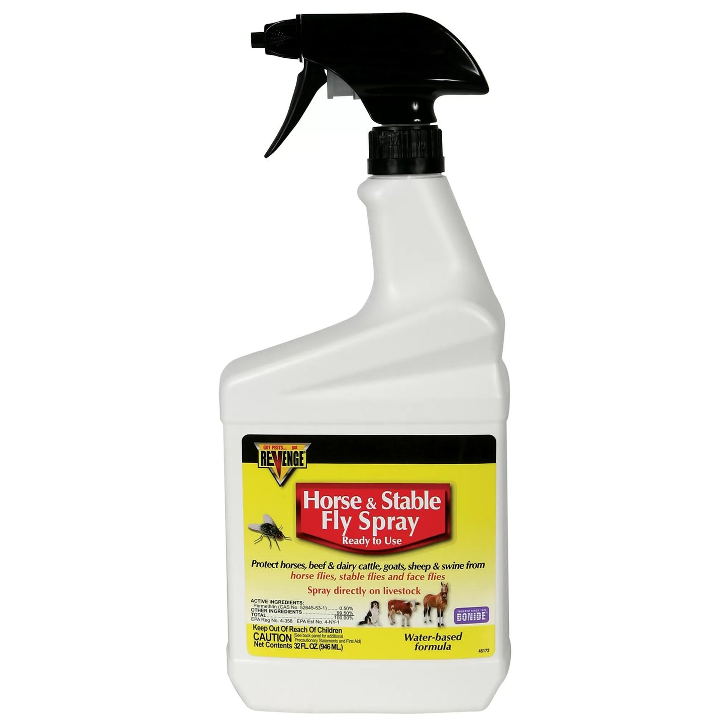 Bonide® Revenge® Barn & Stable Fly Spray (Ready to Use) - Quart