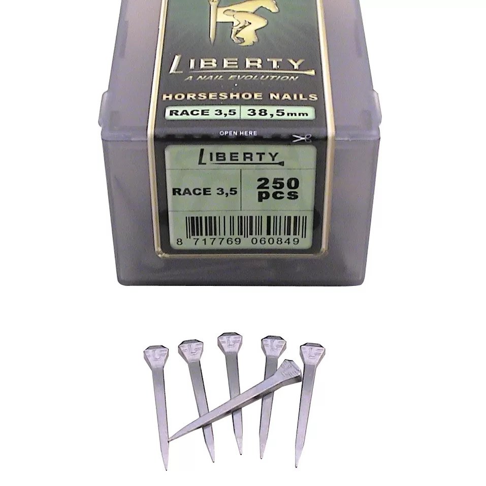 Liberty 3 1/2 Race Horseshoe Nails