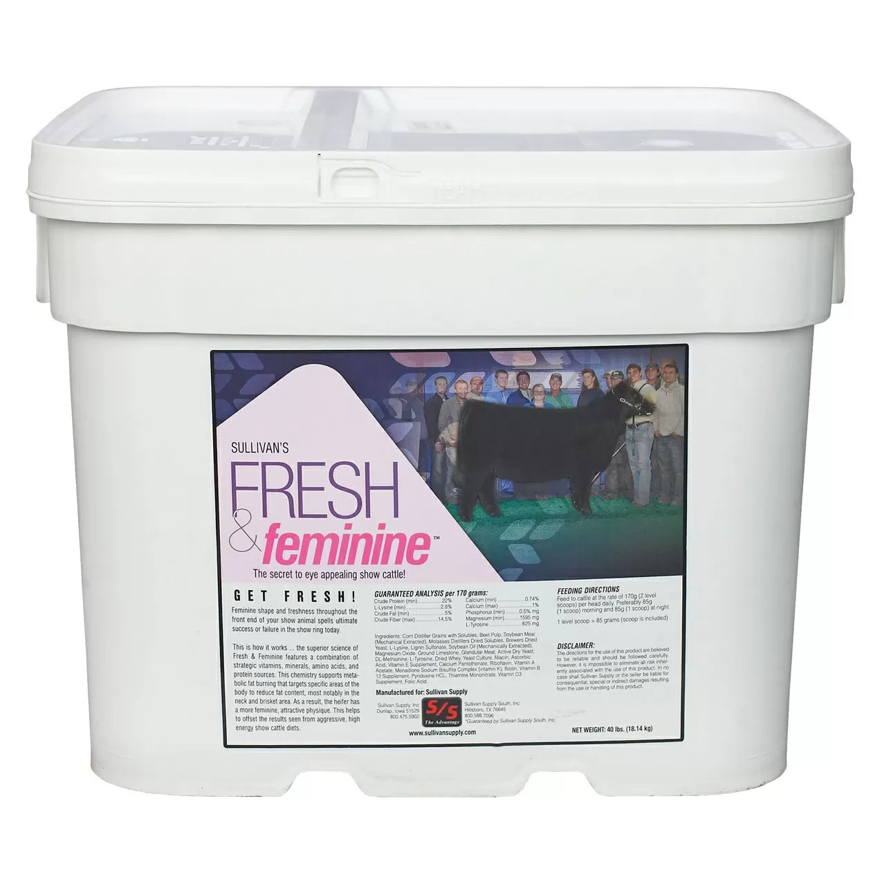 Sullivan's Fresh & Feminine™ - 40 lbs