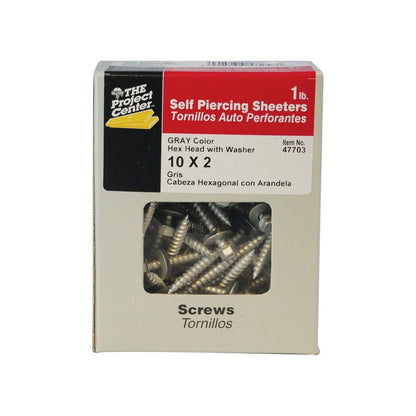 Self Piercing Sheeter Screws - 1 lb. Box- 2"