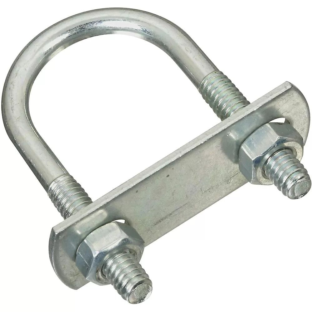 Zinc U Bolt - 1/4" x 1 1/8" x 2 1/4"