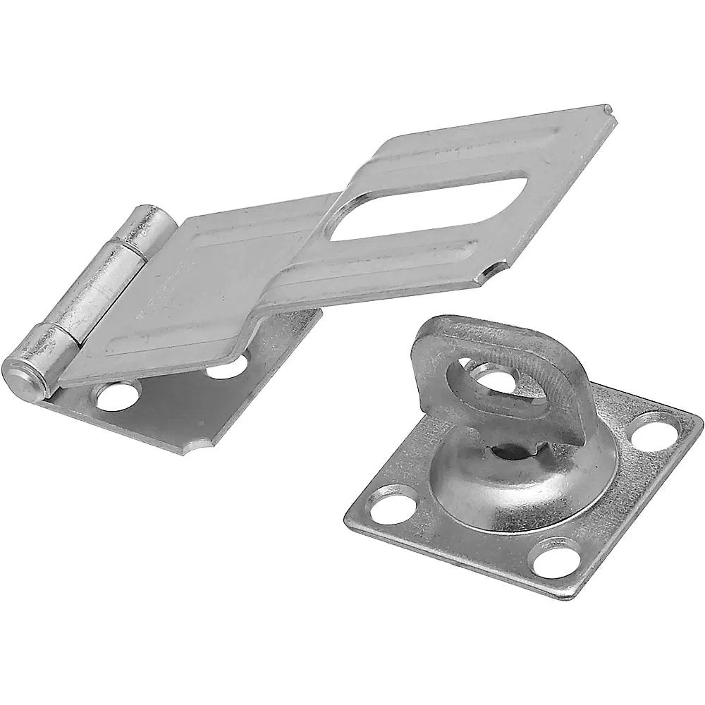 Zinc Swivel Staple Hasp - 4 1/2"