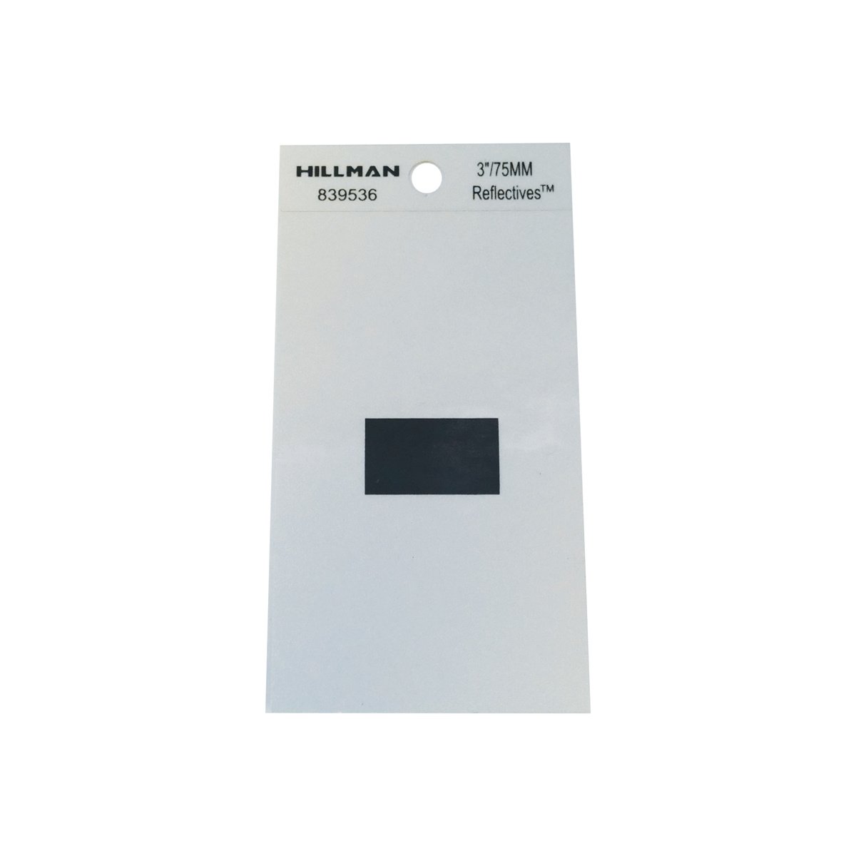 Square Cut Self Adhesive 3" Symbol - Hyphen