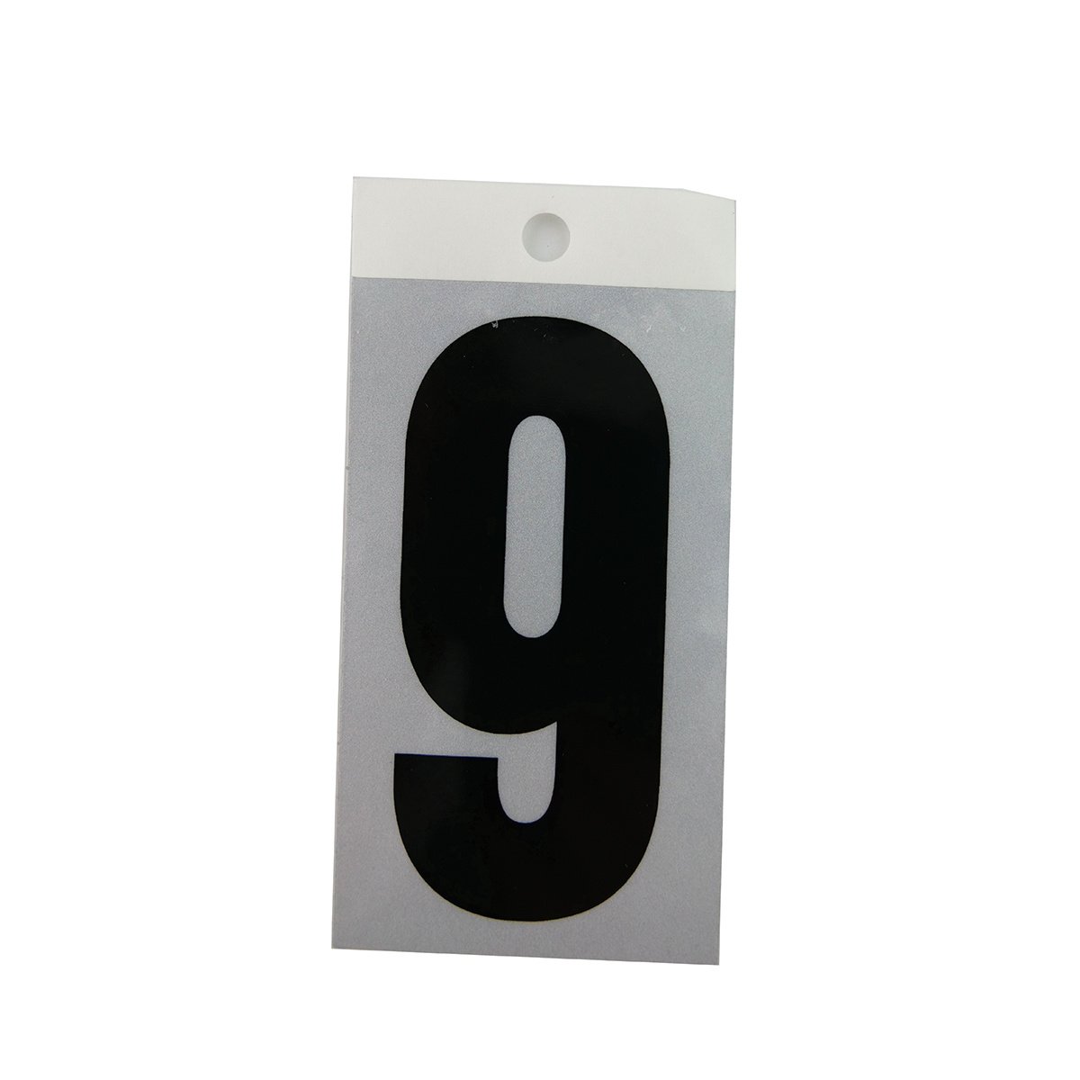 Square Cut Self Adhesive 3" Number - #9