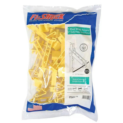 Fi-Shock® Yellow Snap-On 5" Extender Insulator - 25/bag