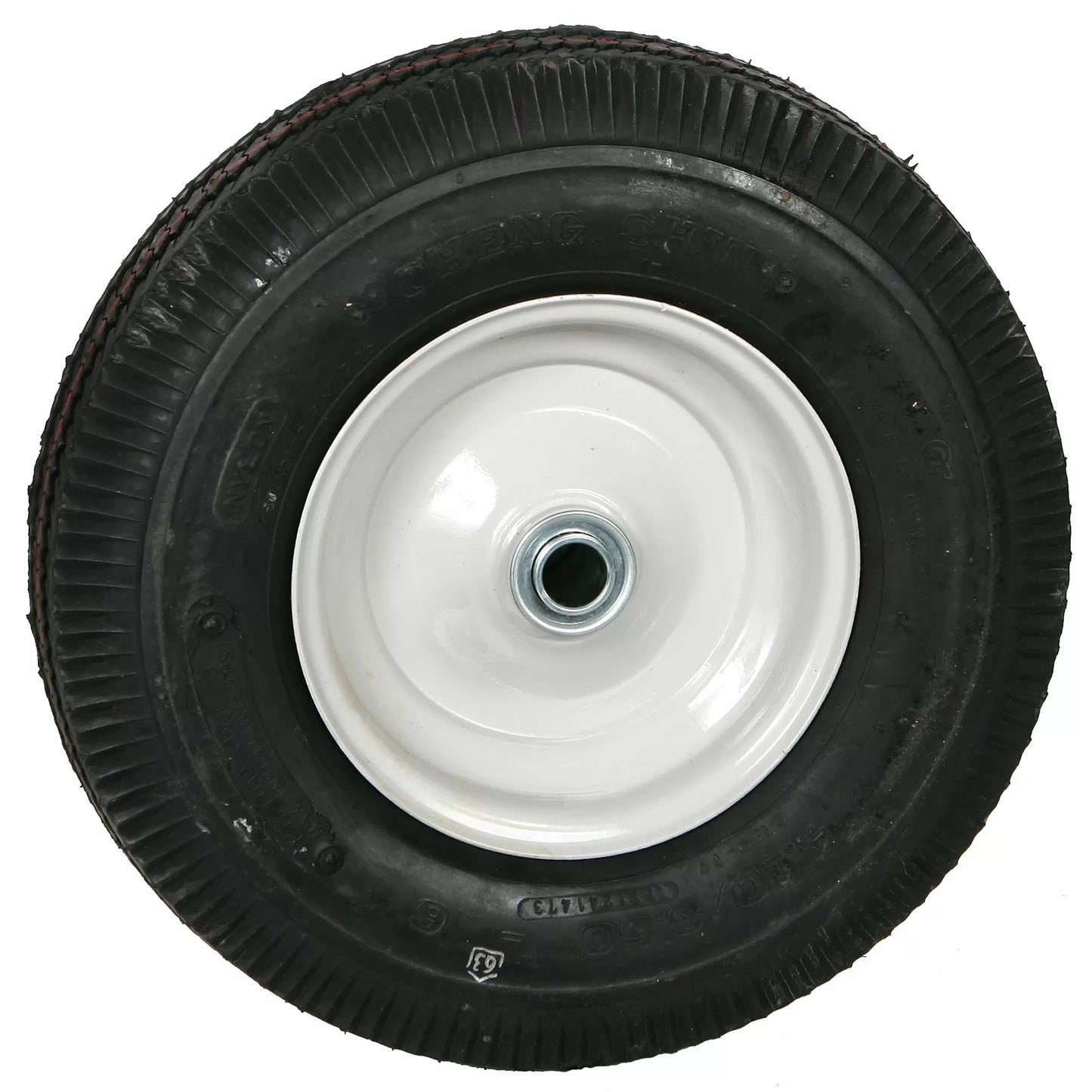 Solid Front Tire for 4-Wheel Carcass Cart