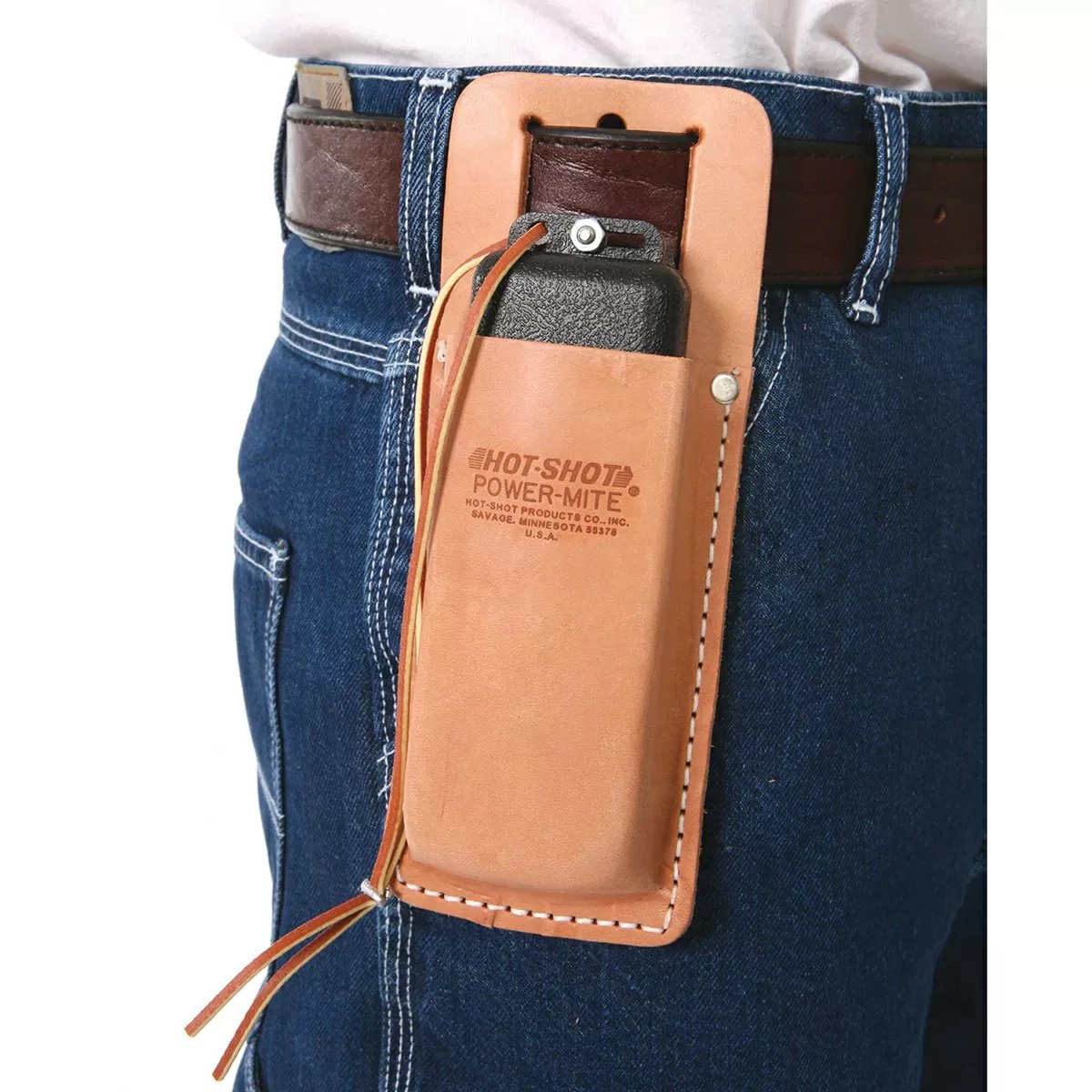 Hot Shot® Leather Holster for Power-Mite®