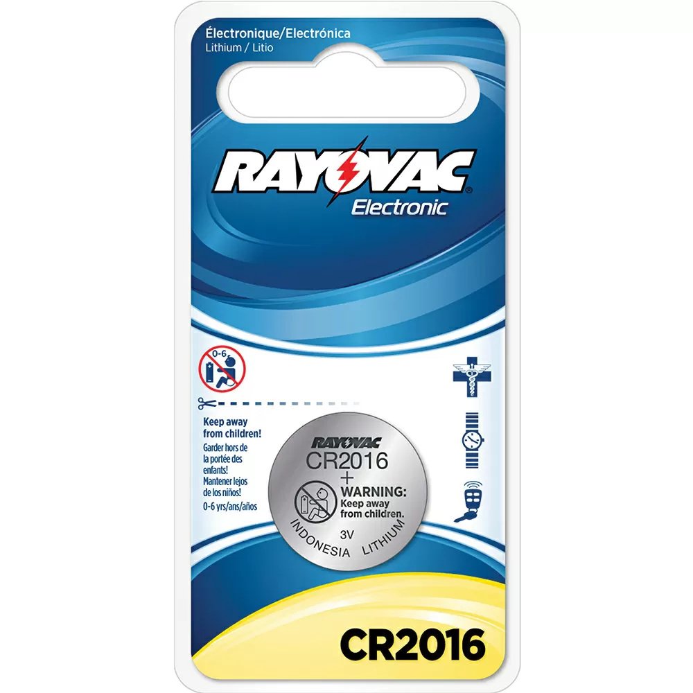 Rayovac® Lithium CR2016 Battery