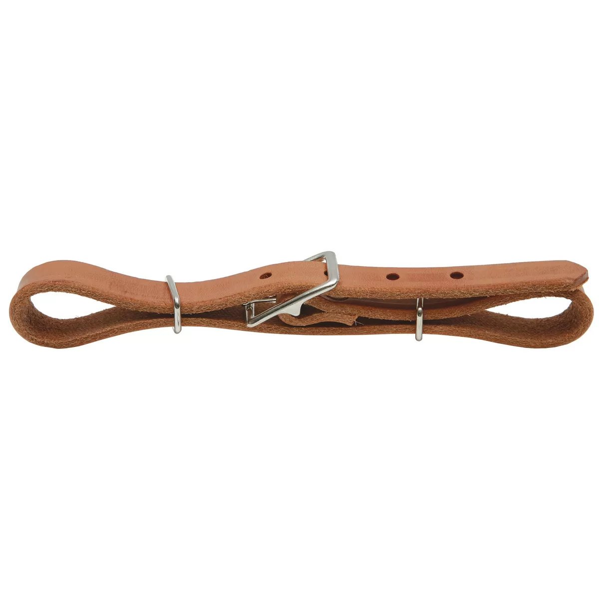 Straight Harness Leather Curb Strap