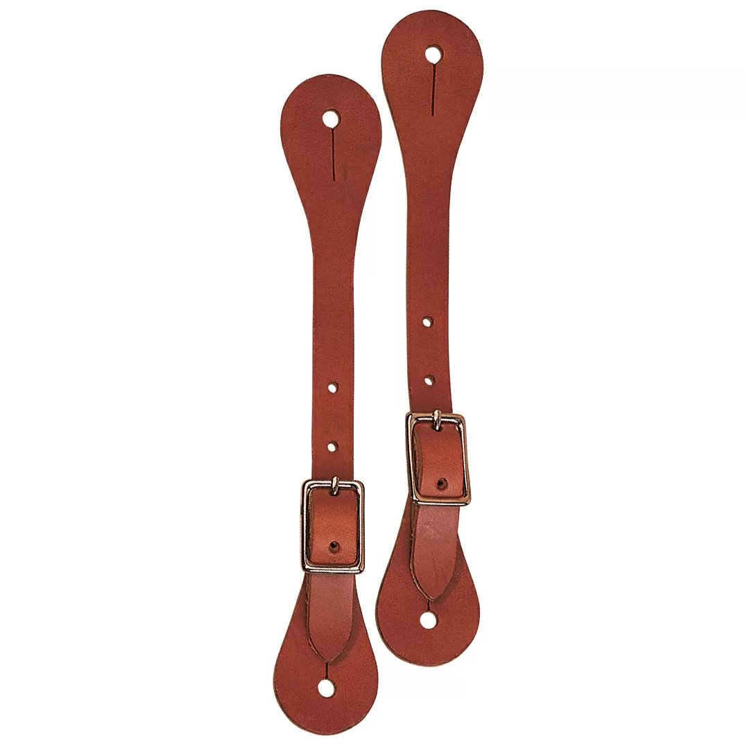 Single-Ply Ladies' Spur Straps, Russet