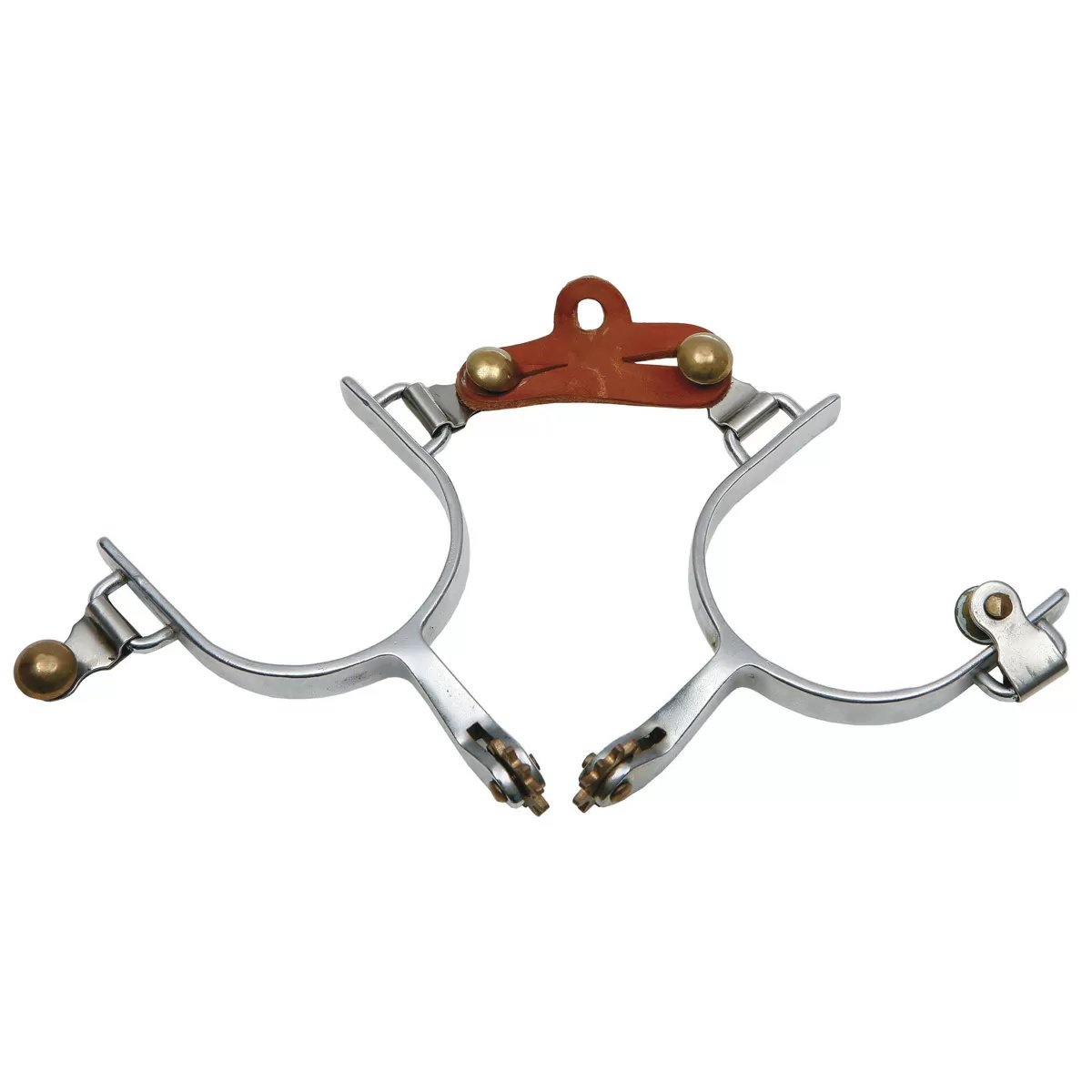 Men's Chrome Plated Roping Spur