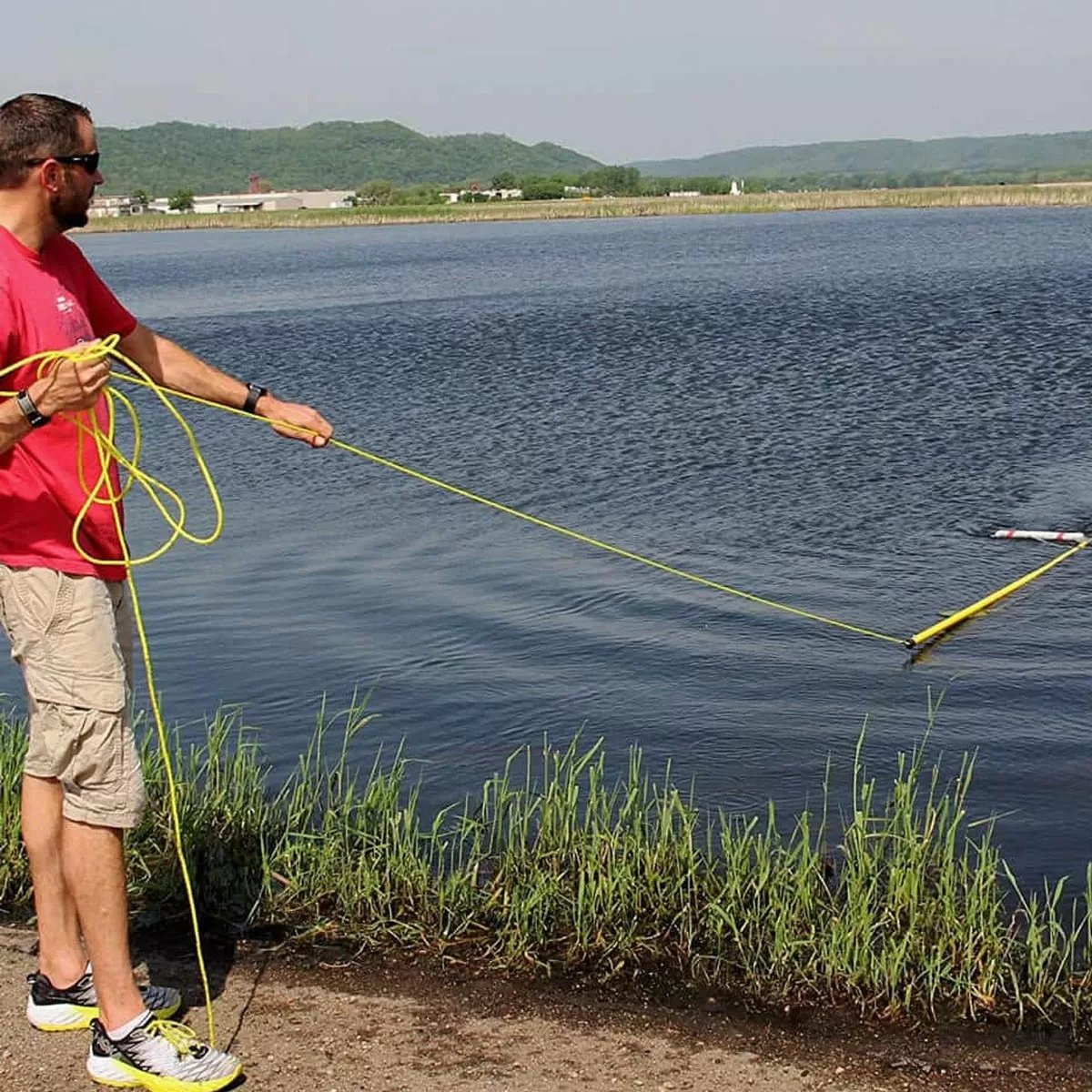 Jenlis Collapsible Razer Pond & Lake Rake