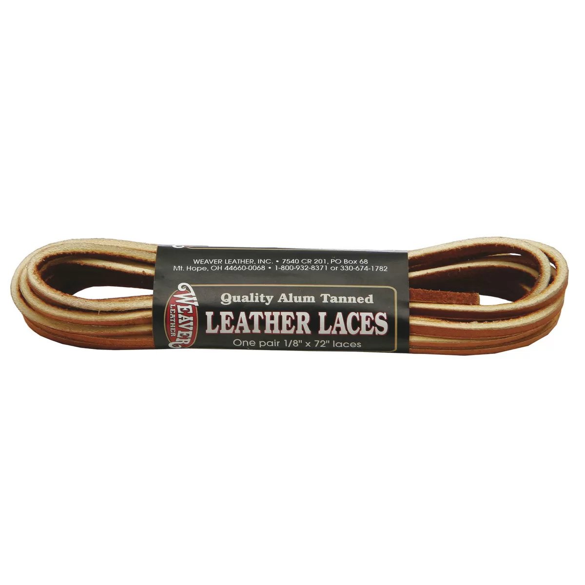 Alum Tanned Leather Laces