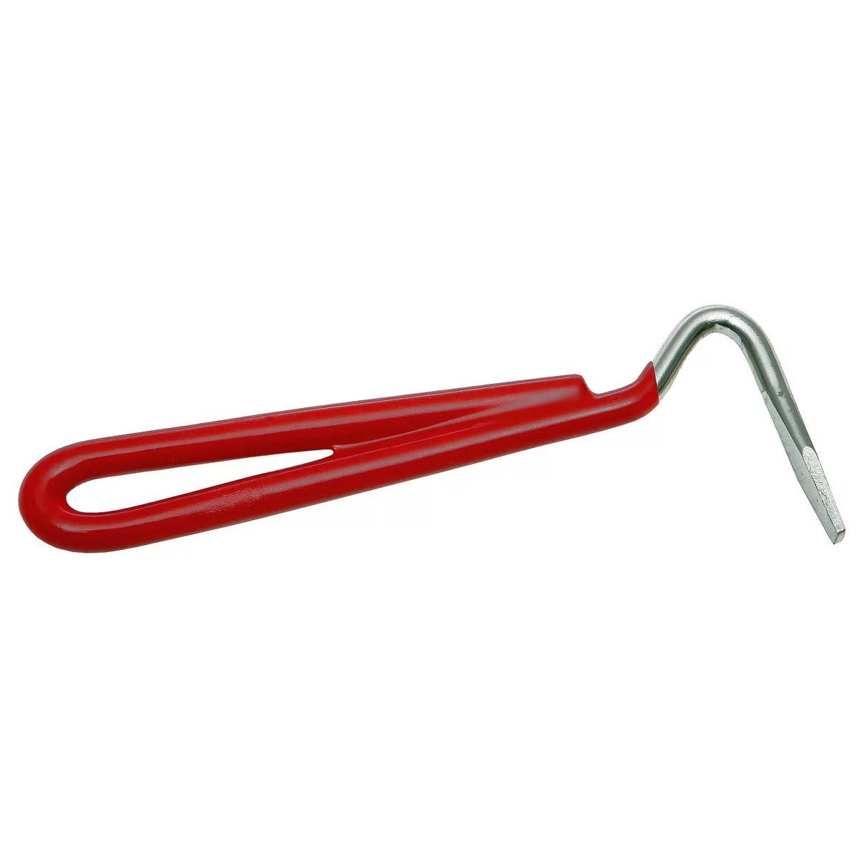 Hoof Pick with Red Plastic Handle