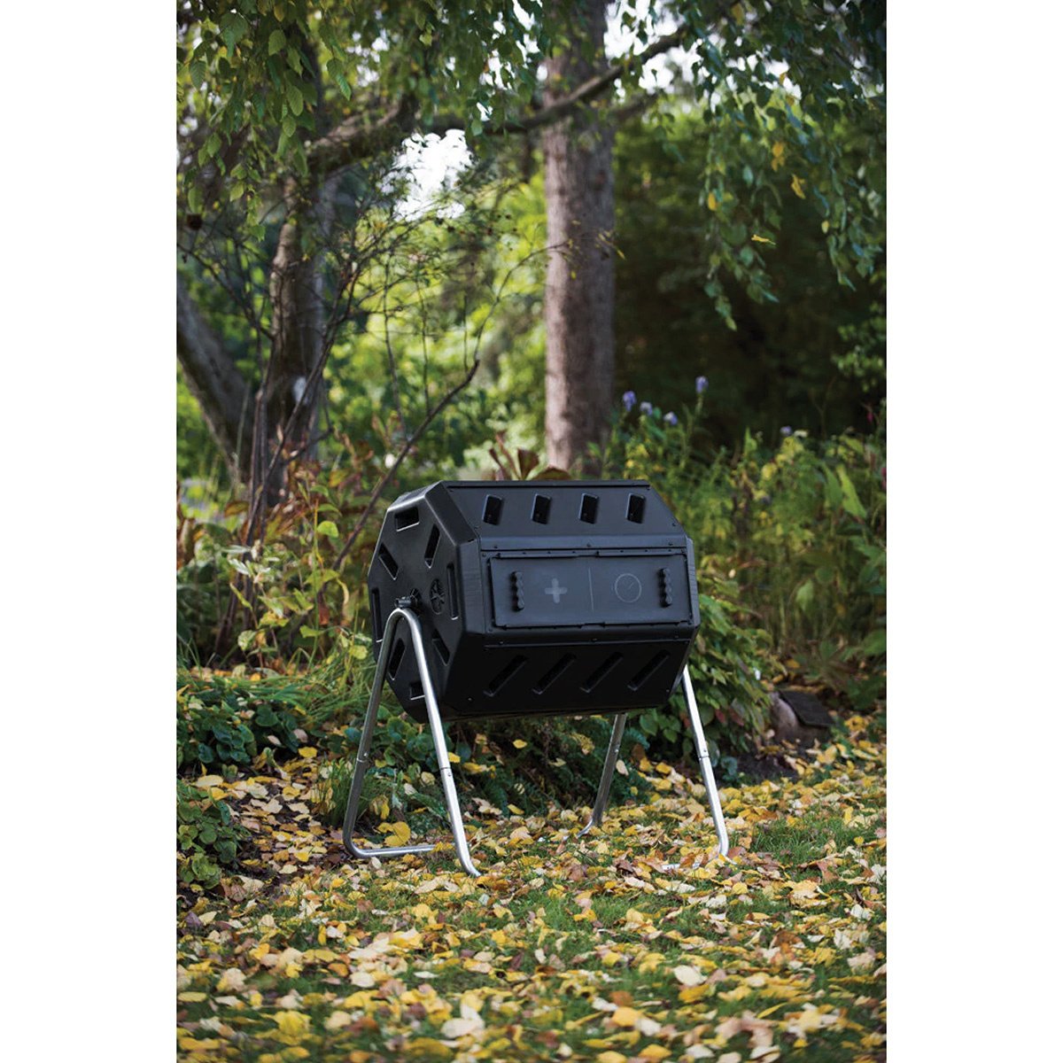 FCMP Dual Chamber Tumbling Composter - 37 GAL