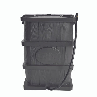 FCMP Outdoor Wood Grain Rain Barrel - 45 Gal.