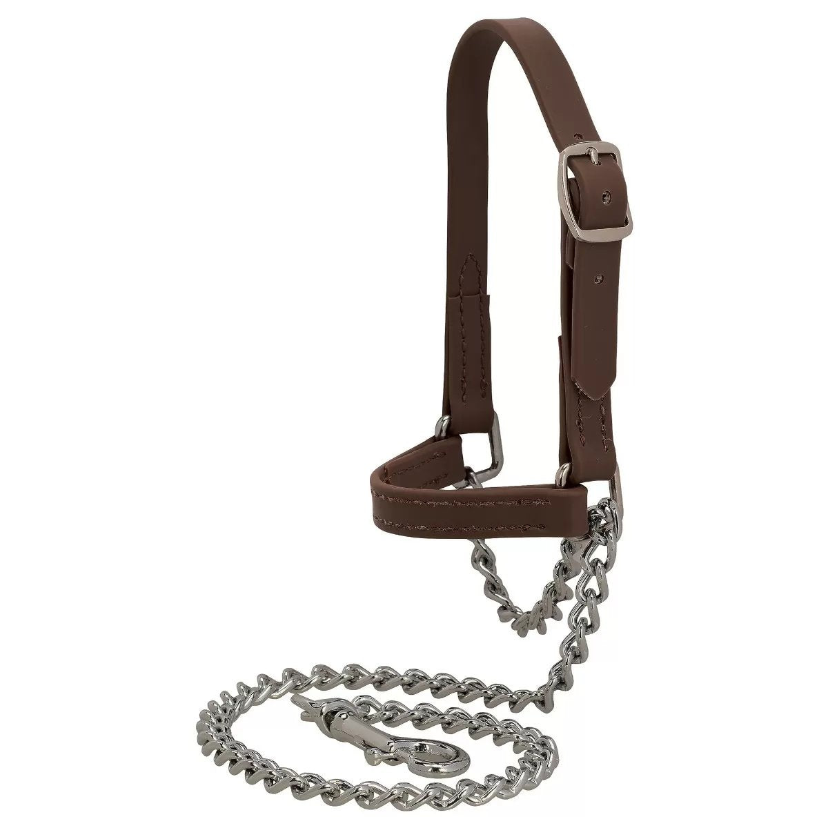 Weaver Leather® Brahma Webb® Small Goat Halter - Russet Brown