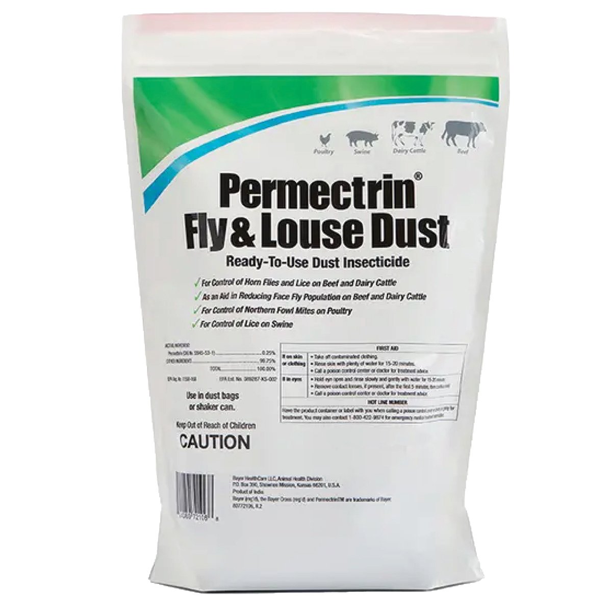 Permectrin Fly & Louse Dust