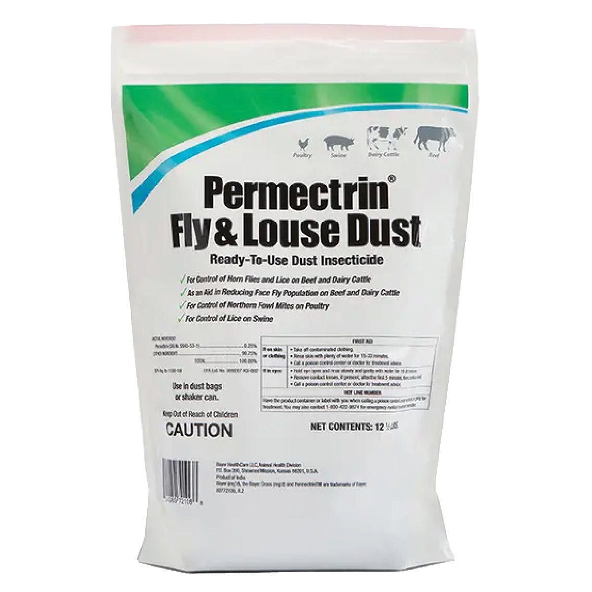 Permectrin Fly & Louse Dust