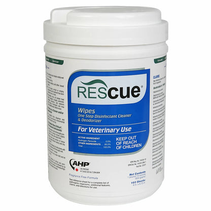 Rescue™ Disinfectant Wipes - 160 Count