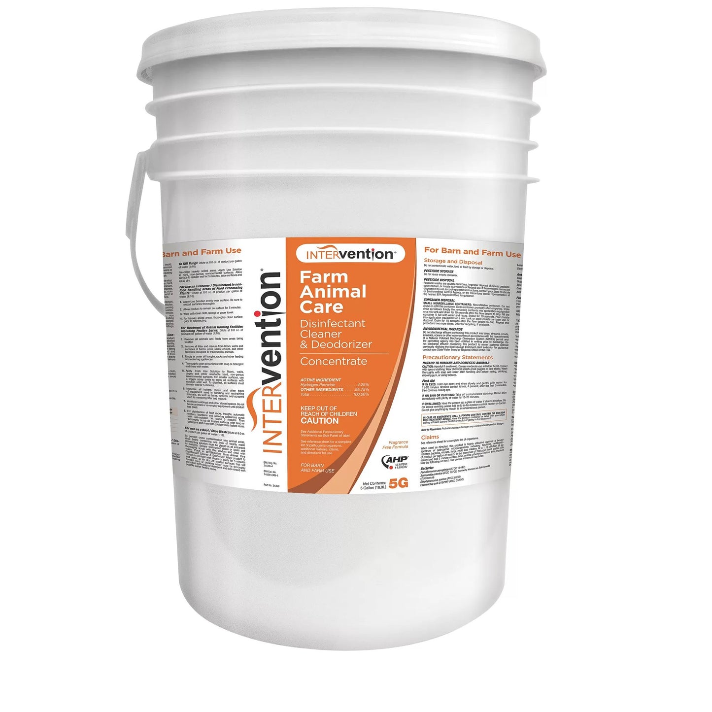 Intervention® Concentrate Disinfectant - For Farm Animal Care