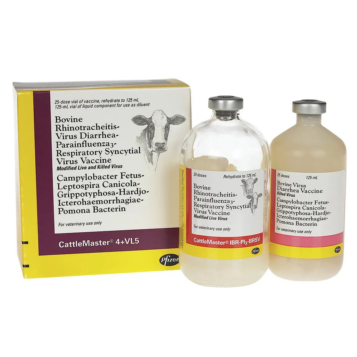 Zoetis CattleMaster® 4+ VL5 - 25 Dose