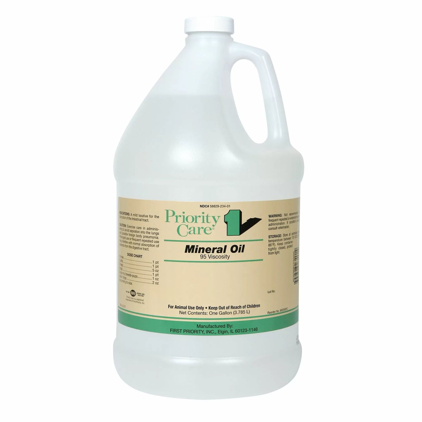 Priority Care® Mineral Oil - Gallon