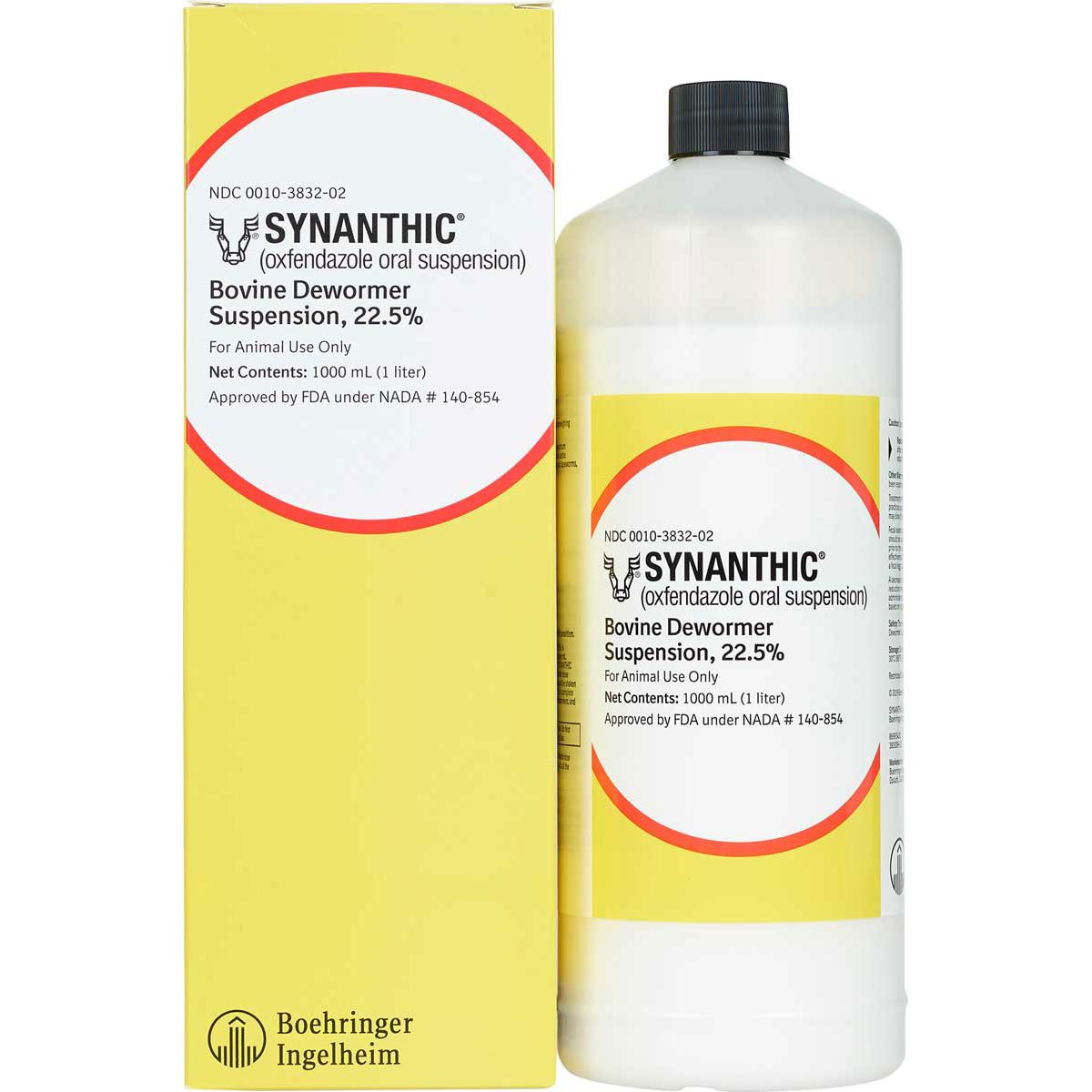 Synanthic® Cattle Dewormer 22.5% - 1 Liter