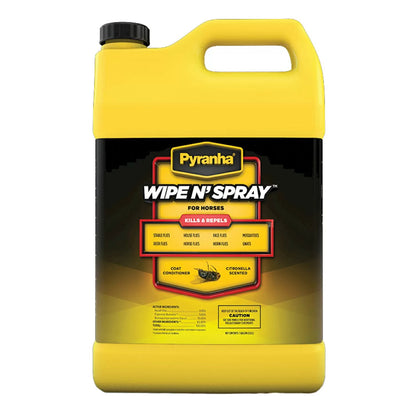 Pyranha® Wipe N' Spray™ For Horses