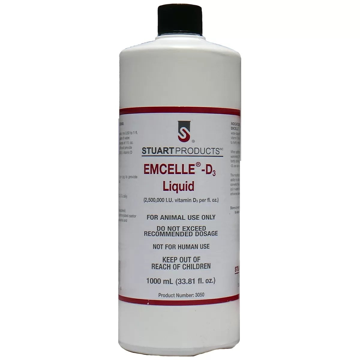 Stuart Products Emcelle® Vitamin D3 Liquid - 1 Liter